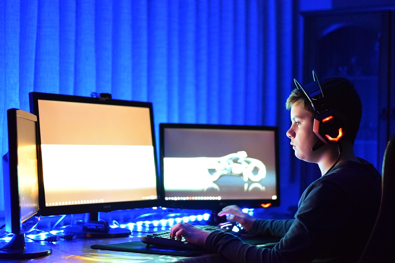 playing online